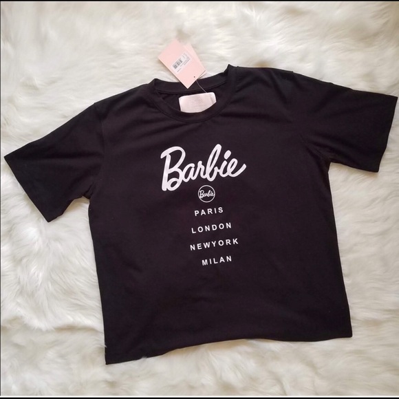 Missguided Tops - Barbie Misguided Tee Missguided Tops - Barbie Misguided Tee